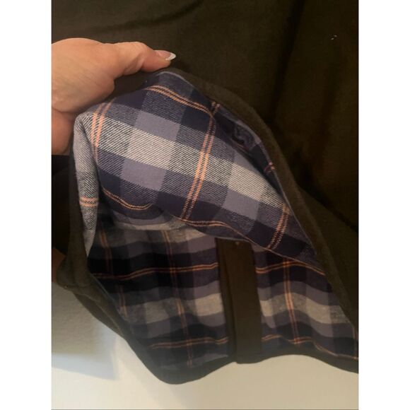 Brightside Flannel Lined Workwear Jacket in Green NEW NWT - Picture 9 of 9